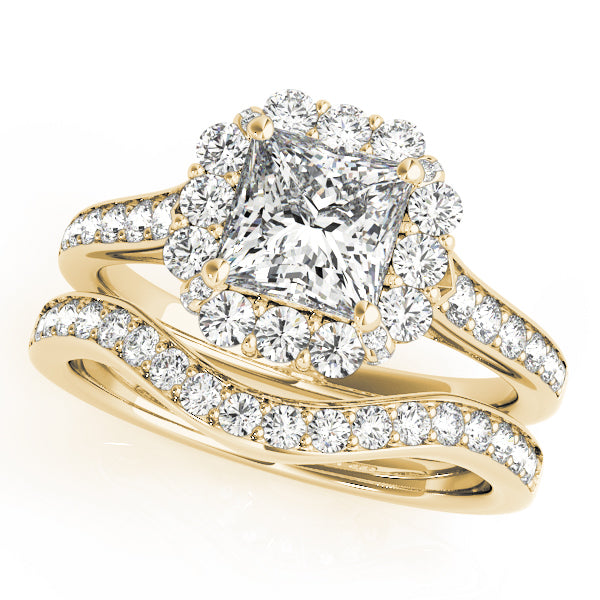 ENGAGEMENT RINGS HALO SQUARE & CUS