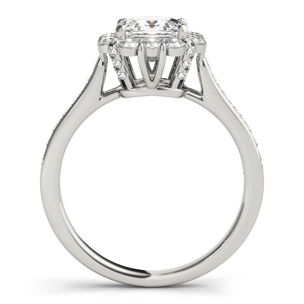 ENGAGEMENT RINGS HALO SQUARE & CUS