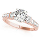 Single Row Prong Engagement Ring
