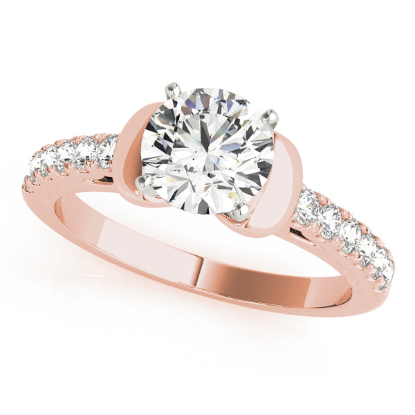 ENGAGEMENT RINGS SINGLE ROW PRONG