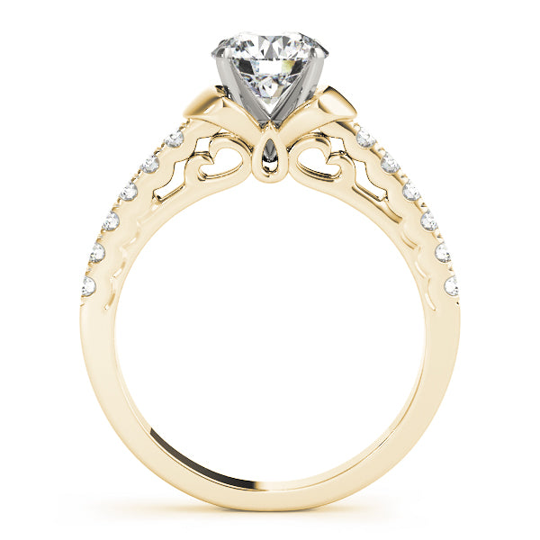 ENGAGEMENT RINGS SINGLE ROW PRONG