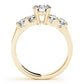 Single Row U-Prong Engagement Ring