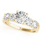 Single Row Prong Engagement Rings