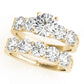 Single Row Prong Engagement Rings