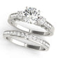 3-Stone Channel Set Solitaire Engagement Rings