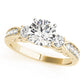 ENGAGEMENT RINGS 3 STONE ROUND