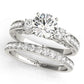 ENGAGEMENT RINGS 3 STONE ROUND
