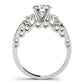 ENGAGEMENT RINGS 3 STONE ROUND