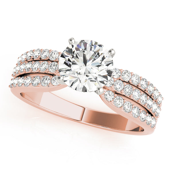 Multirow Engagement Ring