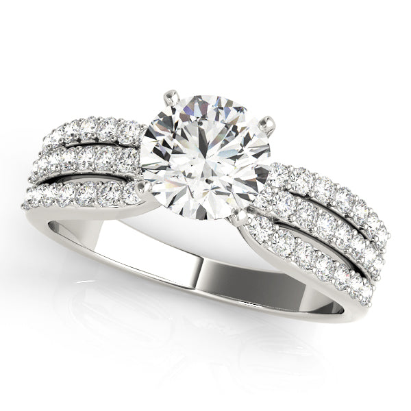 Multirow Engagement Ring
