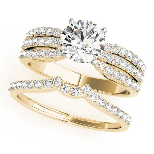 Multirow Engagement Ring