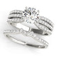 Multirow Engagement Ring