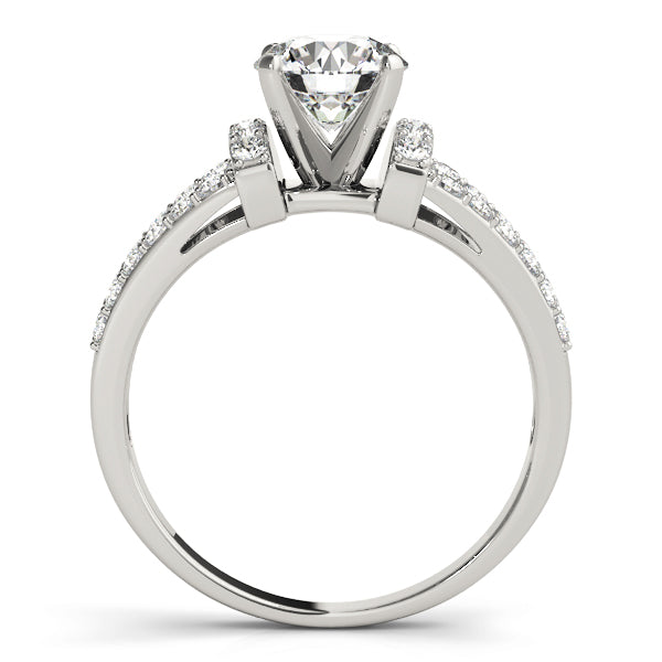 Multirow Split Shank Engagement Rings