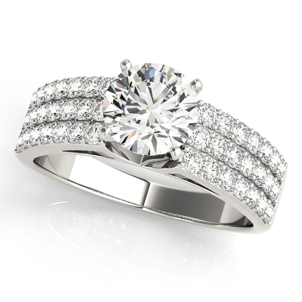 Multirow Engagement Ring
