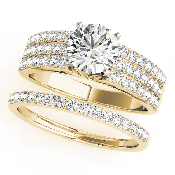 Multirow Engagement Ring