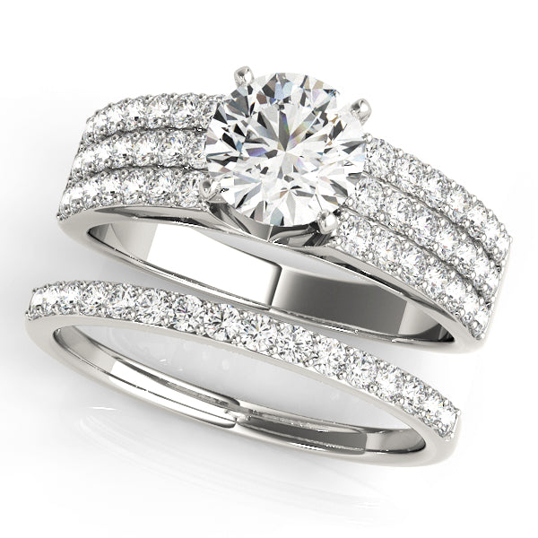 Multirow Engagement Ring