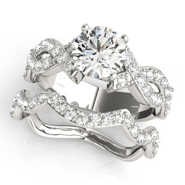 Infinity Multirow Engagement Ring