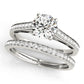 ENGAGEMENT RINGS SINGLE ROW PRONG