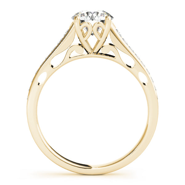 ENGAGEMENT RINGS SINGLE ROW PRONG