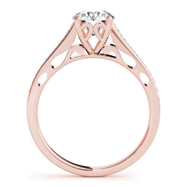 ENGAGEMENT RINGS SINGLE ROW PRONG