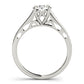 ENGAGEMENT RINGS SINGLE ROW PRONG