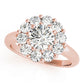 Round Halo Engagement Ring
