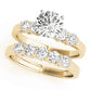 4-Stone Shared Prong Engagement Ring