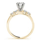 4-Stone Shared Prong Engagement Ring