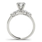 4-Stone Shared Prong Engagement Ring