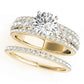 3-Row Engagement Ring