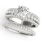 3-Row Engagement Ring