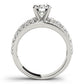 3-Row Engagement Ring
