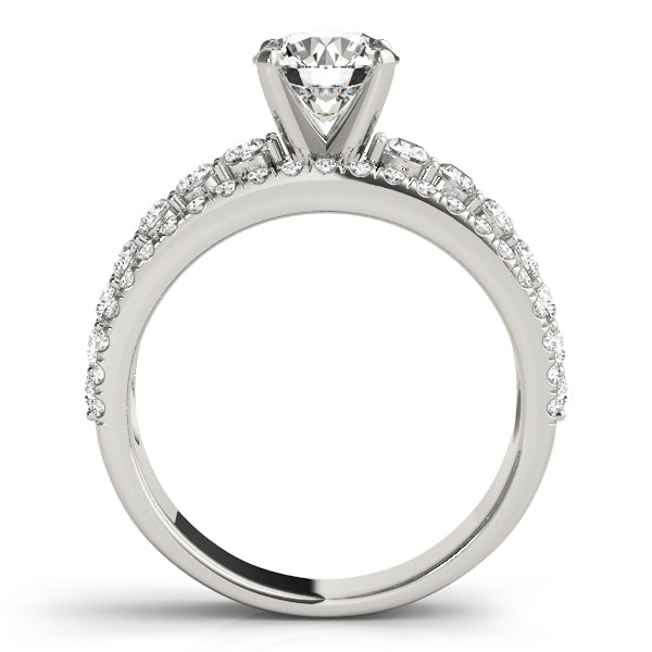 3-Row Engagement Ring