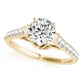 ENGAGEMENT RINGS SINGLE ROW PRONG