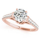ENGAGEMENT RINGS SINGLE ROW PRONG