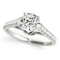 ENGAGEMENT RINGS SINGLE ROW PRONG