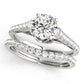 ENGAGEMENT RINGS SINGLE ROW PRONG