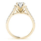 ENGAGEMENT RINGS SINGLE ROW PRONG