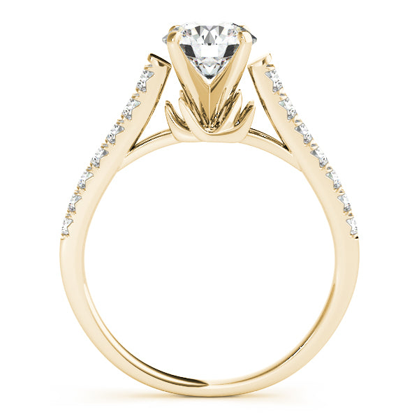ENGAGEMENT RINGS SINGLE ROW PRONG