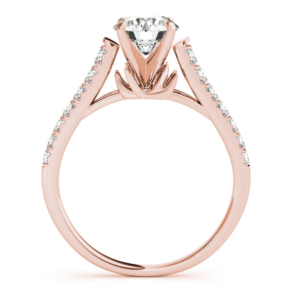 ENGAGEMENT RINGS SINGLE ROW PRONG