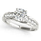 ENGAGEMENT RINGS SINGLE ROW PRONG