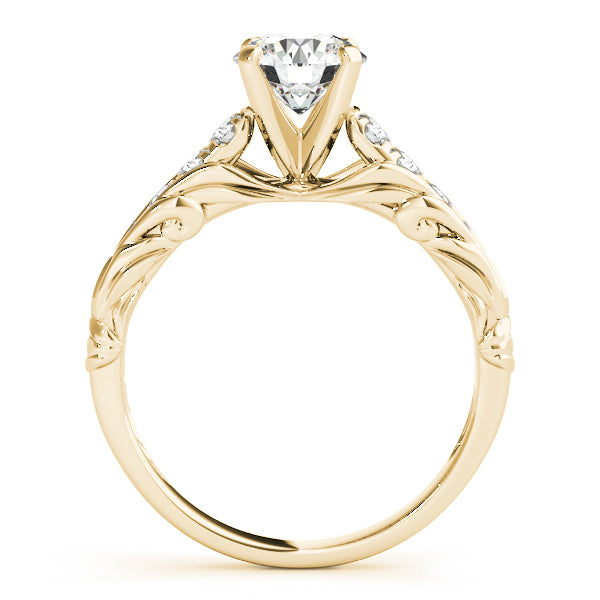 ENGAGEMENT RINGS SINGLE ROW PRONG