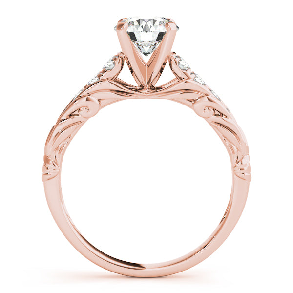ENGAGEMENT RINGS SINGLE ROW PRONG