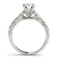 ENGAGEMENT RINGS SINGLE ROW PRONG
