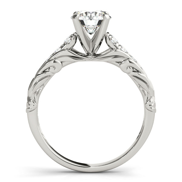 ENGAGEMENT RINGS SINGLE ROW PRONG