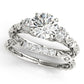 Vintage-Inspired 3-Stone Engagement Ring