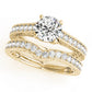 Vintage-Inspired Milgrain Trellis Engagement Ring