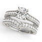Vintage-Inspired Milgrain Trellis Engagement Ring