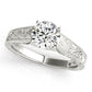 Vintage Inspired Trellis Engagement Ring