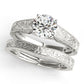 Vintage Inspired Trellis Engagement Ring